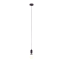 Светильник подвесной Eurosvet Bubble 50151/1 черный 60Вт E27