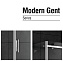 Душевая дверь Gemy Modern Gent S25191B 200х150см стекло прозрачное