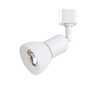 Трековый светильник Arte Lamp GALA A3156PL-1WH 40Вт E14 белый для однофазного трека