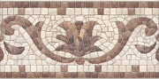 Декор KERAMA MARAZZI Олимпия AD\A391\19000 Бежевый/Коричневый 20х9,9см 0,752кв.м.
