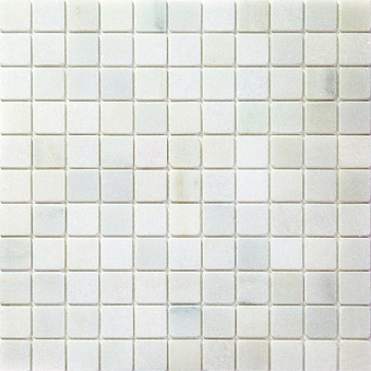 Мозаика Mir Mosaic I-Tile 4M01-26T белый мрамор 30х30см 0,9кв.м.