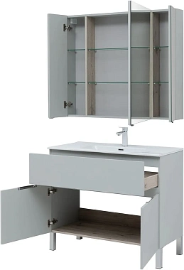 Мебель для ванной AQUANET Алвита New 273990 серый