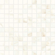 Керамическая мозаика Atlas Concord Италия Marvel Shine A423 Calacatta Delicato Mosaico Lapp 30х30см 0,9кв.м.