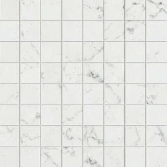 Керамическая мозаика Atlas Concord Италия MARVEL STONE AS3Y Carrara Pure Mosaico Matt 30х30см 0,9кв.м.