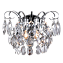 Бра Eurosvet Crystal 10081/2 хром/прозрачный хрусталь Strotskis 60Вт E14