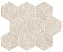 Керамическая мозаика Atlas Concord Италия Boost Stone A67I White Mosaico Hex. 25х28,5см 0,428кв.м.