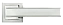 Дверная ручка нажимная MORELLI DOMINION MH-40 SC/CP-S матовый хром/хром