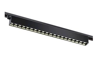 Трековый светильник Novotech ITER 358833 30Вт LED чёрный для однофазного трека