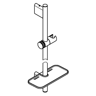 Штанга для душа GROHE 26603000 хром