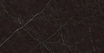 Лаппатированный керамогранит Atlas Concord Италия MARVEL STONE A7GI Nero Marquina Lappato 2PZ 75х150см 2,25кв.м.