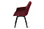 Кухонный стул поворотный AERO 56х61х85см велюр/сталь Cherry