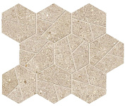 Керамическая мозаика Atlas Concord Италия Boost Stone A7CV Cream Mosaico Hex. 25х28,5см 0,428кв.м.