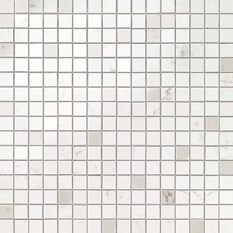 Керамическая мозаика Atlas Concord Италия MARVEL STONE 9MQC Carrara Pure Mosaic Q 30,5х30,5см 0,558кв.м.