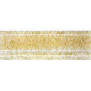 Мозаика Mir Mosaic Natural Бордюры и плинтуса B073-3 (Onyx Yellow) жёлтый мрамор 30,5х10см 0,03кв.м.
