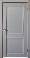 Межкомнатная дверь Uberture Decanto 1 Серый бархат Экошпон 900х2000мм глухая