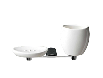 Набор аксессуаров для ванной Stil Haus Aria AR14(08-BI) хром 2 предметов