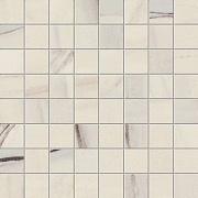 Керамическая мозаика Atlas Concord Италия Marvel Dream AOVF Bianco Fantastico Mosaico Matt 30х30см 0,9кв.м.