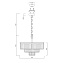 Светильник подвесной Maytoni Revero MOD085PL-07CH 40Вт E14