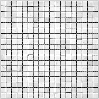 Мозаика Mir Mosaic i-Tile 4M001-15T белый мрамор 29,8х29,8см 0,44кв.м.