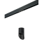 Трековый светильник Lightstar Rullo PRORP348787 15Вт GX 5.3 чёрный для однофазного трека