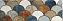 Настенная плитка MAINZU BELLAGIO PT03241 Escama caramel 30х10см 1,02кв.м. глянцевая