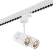 Трековый светильник Lightstar Rullo A3T214446 100Вт GU10 белый для трёхфазного трека