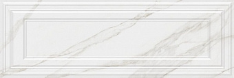 Настенная плитка KERAMA MARAZZI 14002R Прадо белый панель обрезной 40х120см 1,44кв.м. глянцевая
