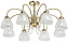 Люстра потолочная De Markt Блеск 315015108 320Вт 8 лампочек E27