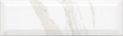 Настенная плитка KERAMA MARAZZI 9034 белый грань 8,5х28,5см 0,97кв.м. матовая