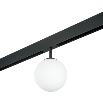 Трековый светильник Lightstar Teta PRO130107 50Вт E14 белый для однофазного трека