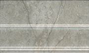 Плинтус KERAMA MARAZZI Кантата FMB033 серый светлый глянцевый 25х15см 0,488кв.м.
