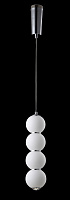 Светильник подвесной CRYSTAL LUX DESI DESI SP4 CHROME/WHITE 12Вт LED