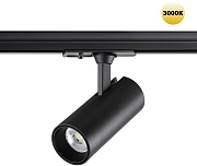 Трековый светильник Novotech SELENE 359153 15Вт LED чёрный для однофазного трека
