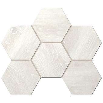 Керамическая мозаика ESTIMA DAINTREE Mosaic/DA00_NS/25x28,5x10/Hexagon Heagon Light Grey 25х28,5см 0,071кв.м.