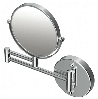 Косметическое зеркало IDEAL STANDARD IOM A9111AA 25,7х23,8см хром с увеличением