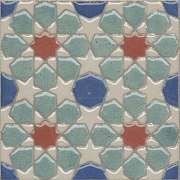 Декор KERAMA MARAZZI Паласио VT\A57\1266H голубой 9,9х9,9см 0,294кв.м.