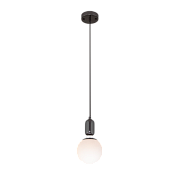 Светильник подвесной Eurosvet Bubble 50151/1 черный жемчуг 60Вт E27