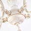 Люстра потолочная Eurosvet Campina 60107/5 белый с золотом 60Вт 5 лампочек E27