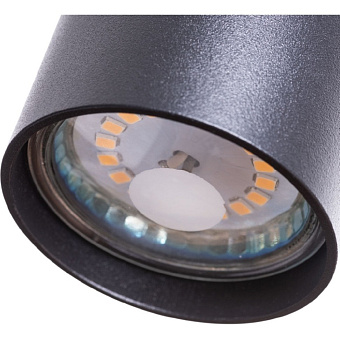 Трековый светильник Arte Lamp RIDGE A1518PL-1BK 35Вт GU10 прозрачный для однофазного трека