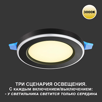 Светильник точечный встраиваемый Novotech SPOT 359021 SPAN 16Вт LED