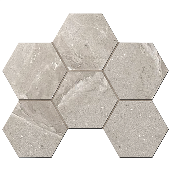 Керамическая мозаика ESTIMA Kailas Mosaic/KA03_NS/25x28,5x10/Hexagon Heagon 25х28,5см 0,712кв.м.