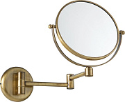 Косметическое зеркало Stil Haus 489(16) 18х18см золотой с увеличением