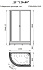 Душевая кабина RADOMIR СОУЛ 3 1-03-1-2-0-0080 80х120х196см стекло прозрачное