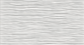 Настенная плитка Atlas Concord Италия 3D Wall 9D5W Wave White Matt 56х30,5см 1,366кв.м. матовая