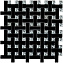 Стеклянная мозаика Роскошная мозаика МС 786 Платиновый/Чёрный 30х30см 0,54кв.м.