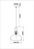 Светильник подвесной Arte Lamp BELL A1992SP-1PB 60Вт E27