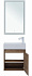 Мебель для ванной AQUANET Nova Lite 302530 коричневый