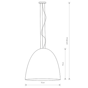 Светильник подвесной Nowodvorski Egg Xl 9025 280Вт E27