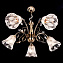 Люстра потолочная Eurosvet Orlando 30009/5 античная бронза 60Вт 5 лампочек E27