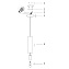 Светильник подвесной Maytoni Eustoma MOD238-PL-01-BL 40Вт E14